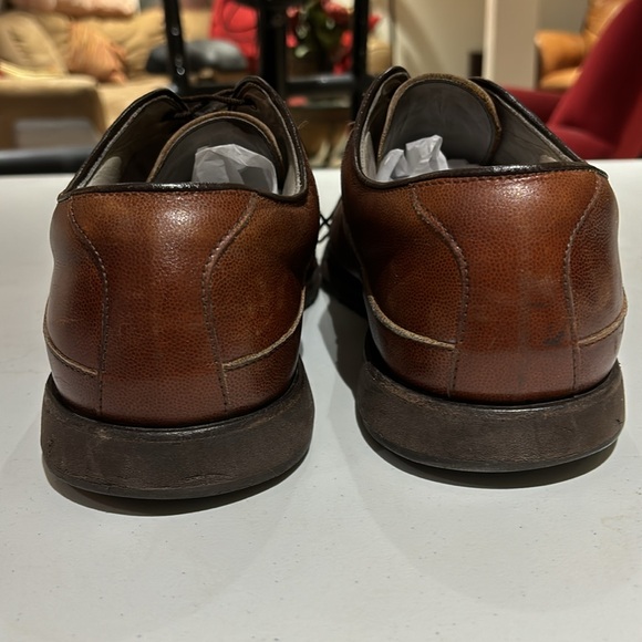 Footjoy FJ Premiere Classic Dry Spikeless Mens 12 Tobacco Brown - Picture 4 of 8